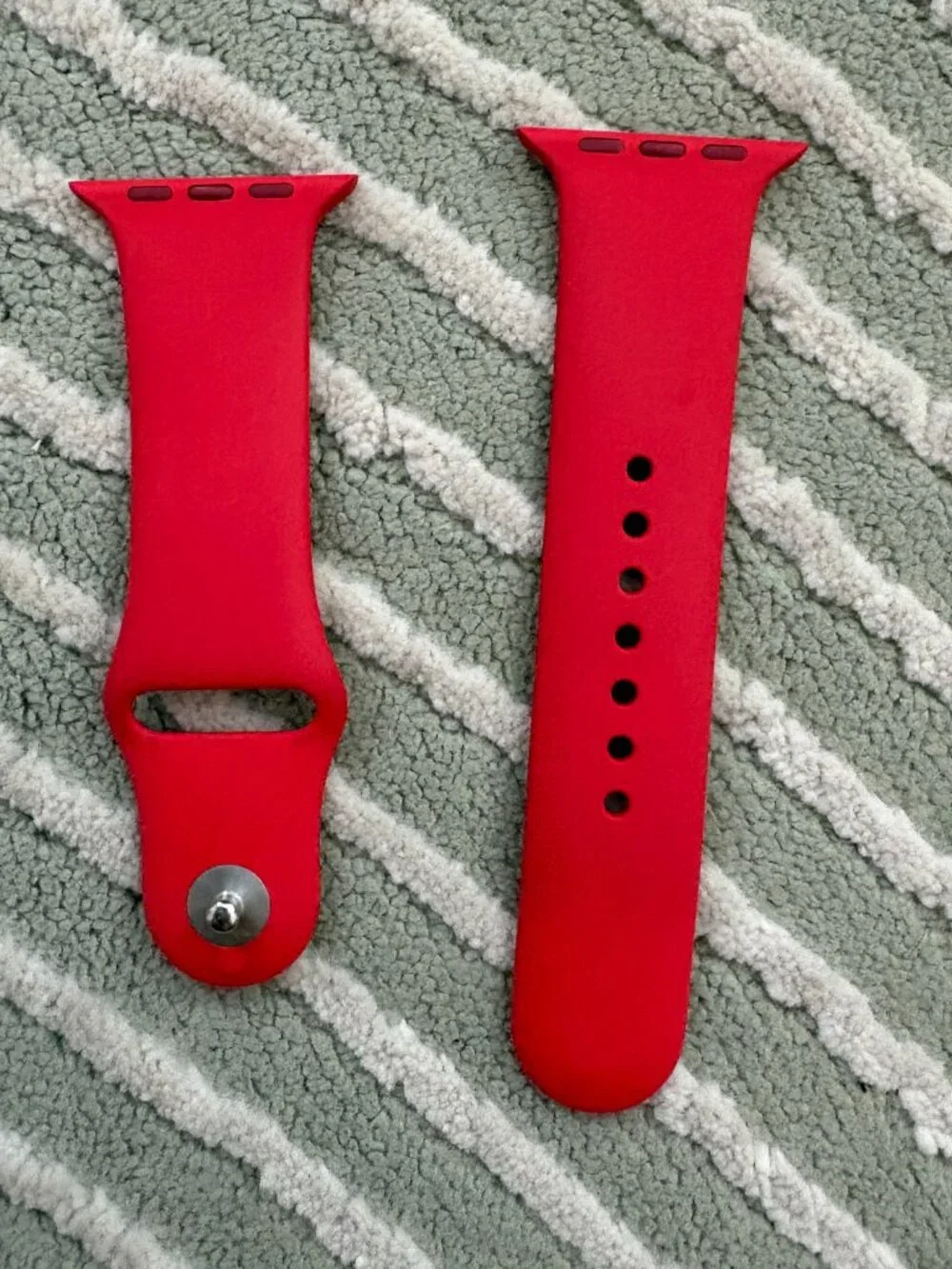 Official Apple Watch (PRODUCT)RED Sport Band - 42mm (S/M)